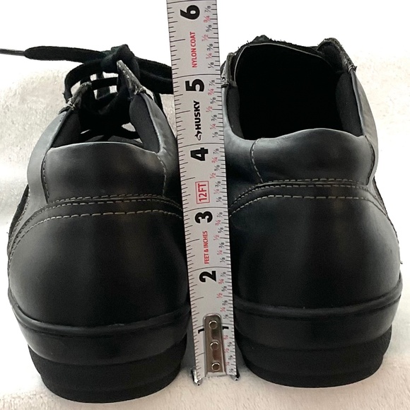 Black David Tate Leather Suede  Women's Helen Walking Oxfords Size 11 - Picture 9 of 16